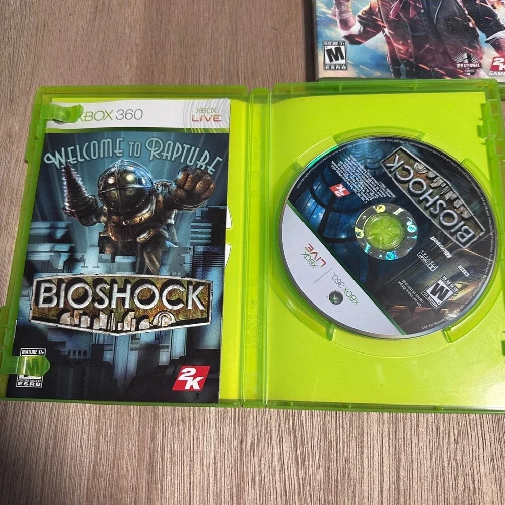 Xbox 360 BioShock BioShock 2 BioShock Infinite Complete Game Collection